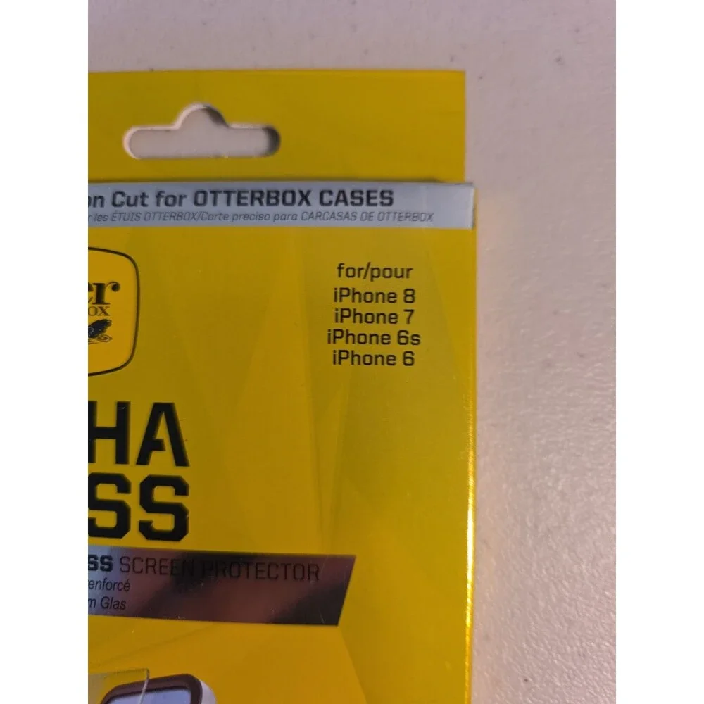 Otter Box Alpha Glass screen Premium Glass iphone 8+, 7+, 6s+, 6+ New